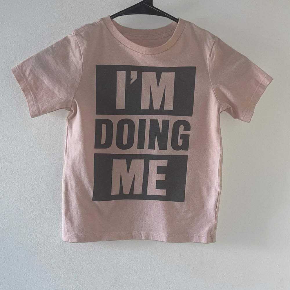 The Children’s Place 4T “I’m Doing Me” pink t-shirt